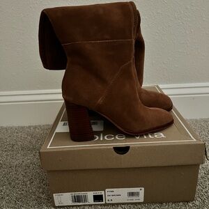 Dolce Vita Women's Brown Suede Boots